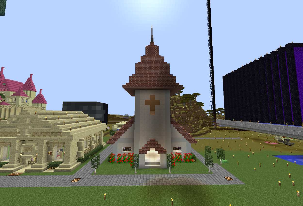 村の小さな教会