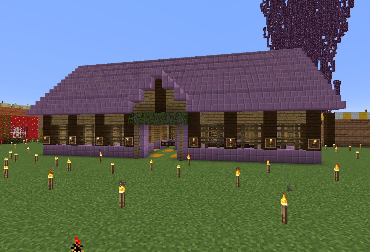 馬小屋を作りました